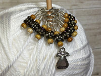 Golden Pear Stitch Marker Set , Stitch Markers - Jill's Beaded Knit Bits, Jill's Beaded Knit Bits
 - 2