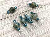 Double Duty Stitch Marker Set for Knitting, 2 Sizes in 1 Stitch Marker