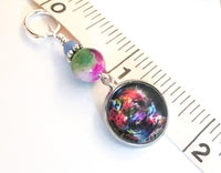 Wild Animal Stitch Markers for Knitting or Crochet, Choose Rings or Clasps