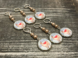 Llama Stitch Markers for Knitting, Crochet Stitch Marker Option, Sets of 3-20