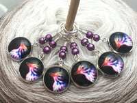 Bird Stitch Markers for Knitting, Gift for Knitter, Progress Keepers, Crochet Stitch Marker, Sets of 3-20 Markers